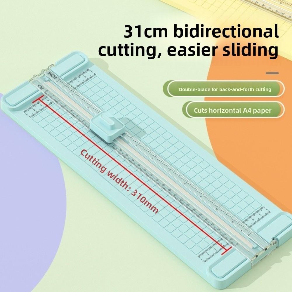 Bidirectional Cutting 4-in-1 Paper Cutter Precision Craft Paper Cutter Shredder Business Use