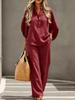 Neues Damen-Shirt-Set 1116 Lässiger Urbaner Anzug Damenbekleidung
