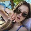 New women's polarized sunglasses, European and American fashion integrated small frame high-end retro UV-proof cat eye sunglasses