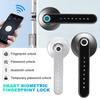 New Smart Fingerprint Electronic Door Lock Bluetooth Password Handle Lock APP Unlock Keyless Entry Support IOS/Android