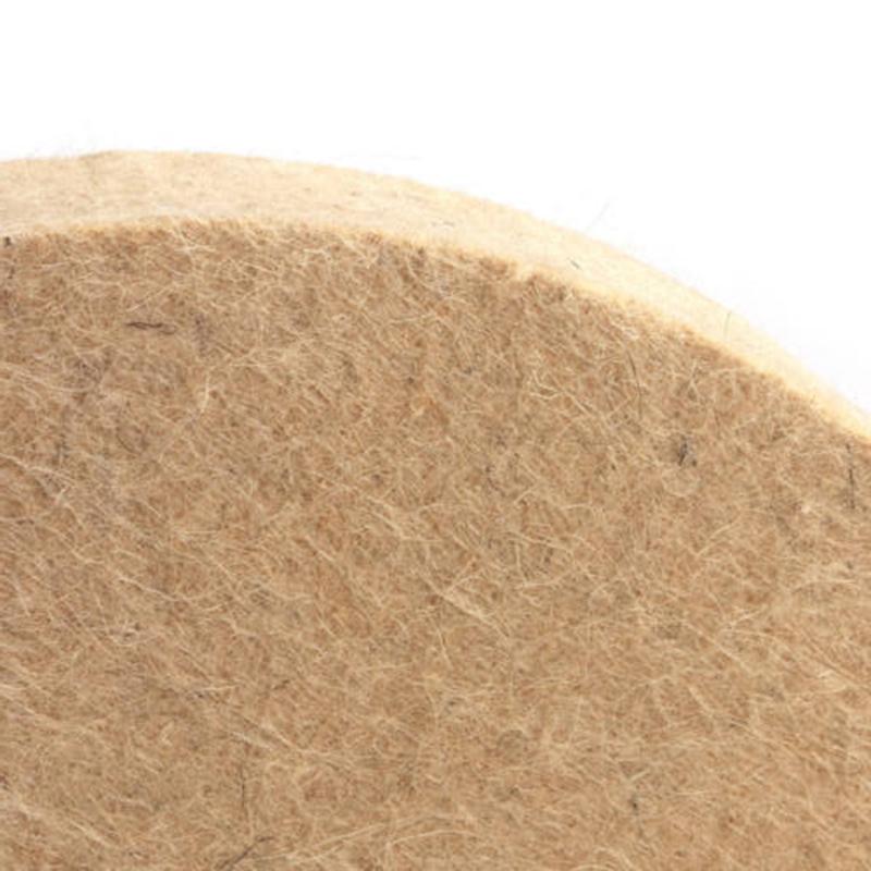 6in Wool Felt Polishing Buffing Wheel Polisher Disc Pad Rotary Tools For Copper