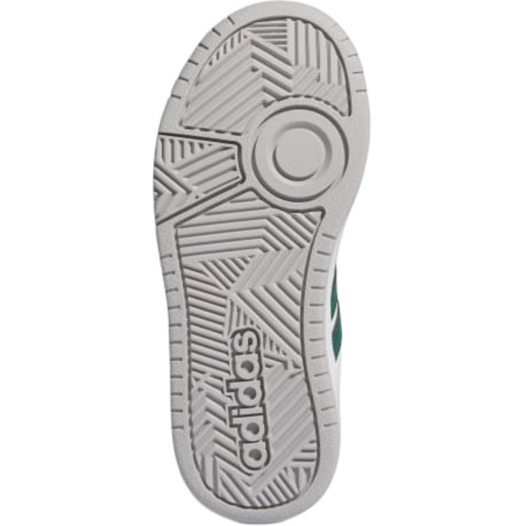 Adidas Hoops K Bílá Kolejní Zelená Dětské Tenisky Cloud-White Grey-Two IG3830