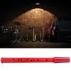 Pocket Saxophone Mini Compact Portable High Quality Red ABS Alto Mouthpiece Wind Instrument