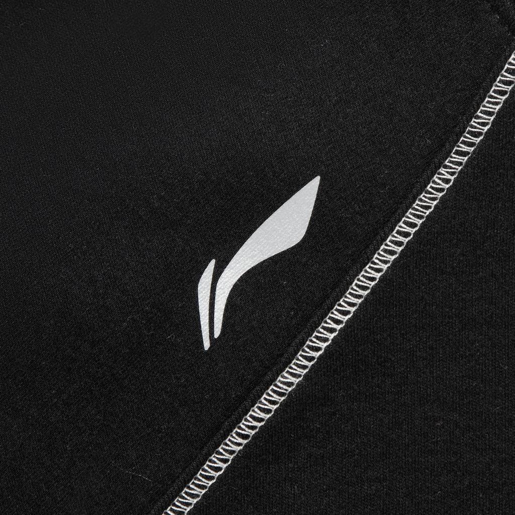 Li-Ning Fitness Series Sports Round Neck Slim Fit Versatile Comfortable Casual Long Sleeve T-Shirt Women T-Shirts Black ATLV268-4