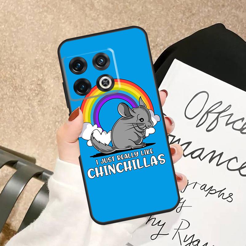 

Cartoon Chinchilla Case For OnePlus 15 R 12 12R 13T 13 13R 11 10 Pro 10T 8T Nord 5 CE 2 3 4 Lite N20 N30 Cover OnePlus 11