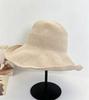 Ultra-fine Woven Handmade Grass Woven Bucket Hat Women's Travel Big Eaves Fake Sunscreen Visor Summer Lafite Straw Hat