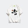Fat mm pure cotton American retro oversize short-sleeved t-shirt women's summer new niche loose Korean top
