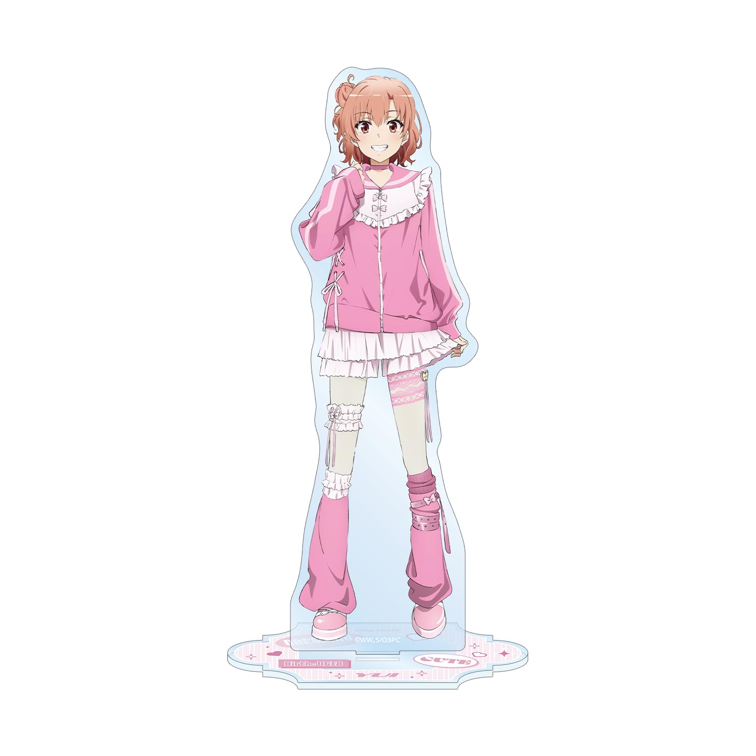 

My Teen Romantic Comedy As I Expected Original Illustration of Yuigahama Yui in Cute Casual Clothes Big Acrylic Stand SNAFU - Ver.