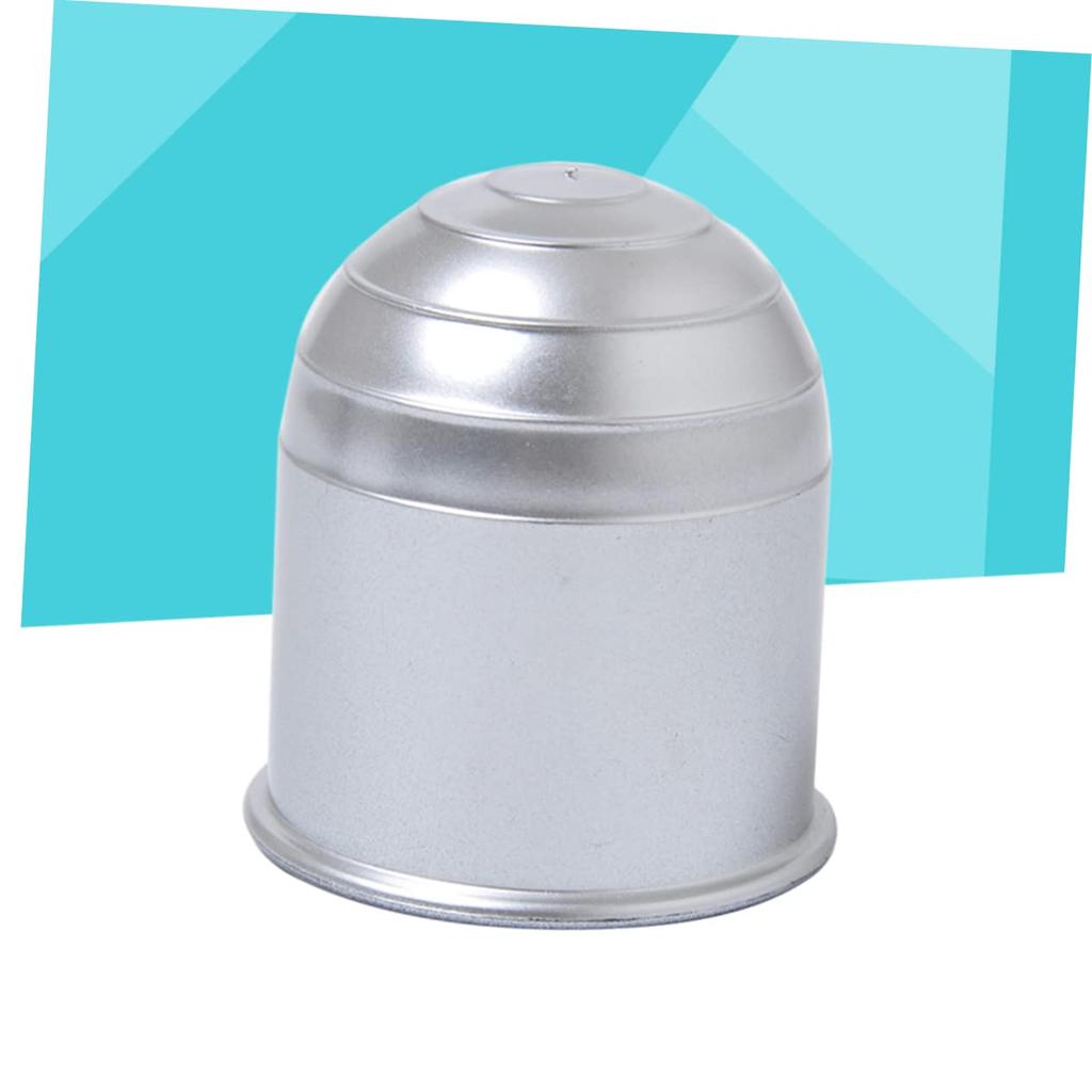 Gatuida Ball Protector Car Ball Cover Hitch Ball Cover Silver