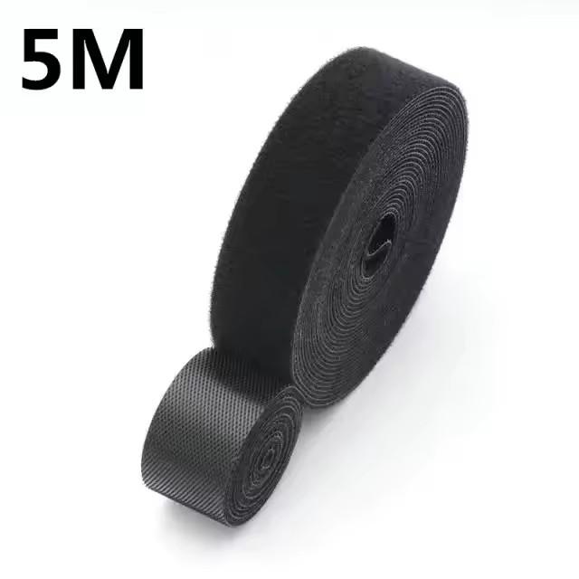 1/5M Cable Organizer Cable Management Wire Winder Tape Earphone Mouse Cord Management Ties Protector Fit For Iphone Xiaomi Samsung