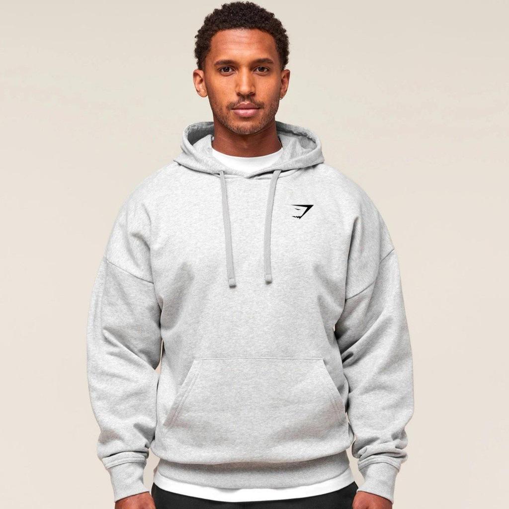 Sweat à capuche tendance en coton pour homme pour la salle de sport et la course à pied