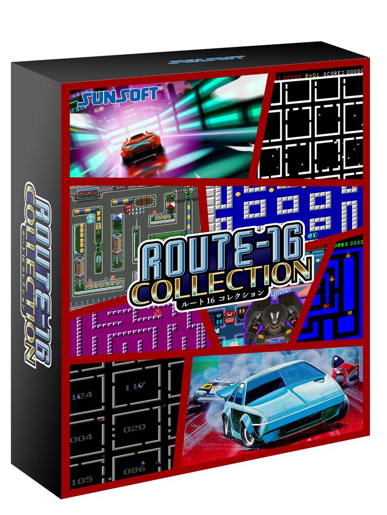 ROUTE16 COLLECTION Collectors Box for Nintendo Switch - Japan Import / Retro Arcade Action Game
