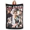 Girl Dinner Sylus Love and Deepspace Blanket Coral Fleece Plush Winter Breathable Soft Throw Blanket for Bedding Office Quilt