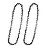 10 Inch Chainsaw Guide Bar Chain Combo Replacement Chain for WORX WG309 Sun Joe SWJ803E SWJ807E - 3/8'' .050'' 40 Drive Links
