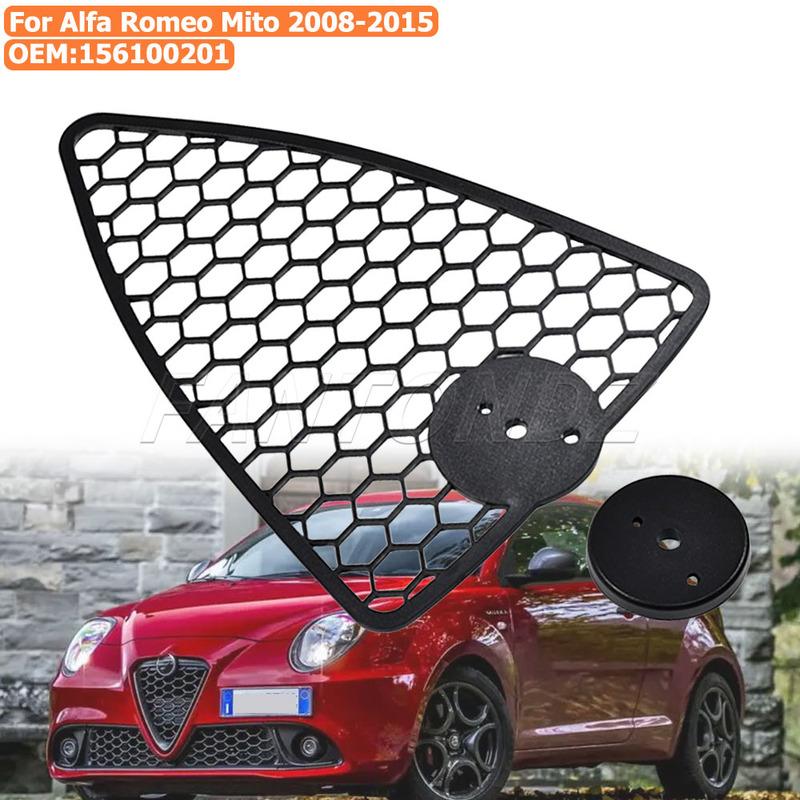 Сотовая Решетка для Alfa Romeo Mito 2008-2015 156100201 Передняя Решетка Передняя Основная Центральная Решетка Воздухозаборник Решетка Радиатора