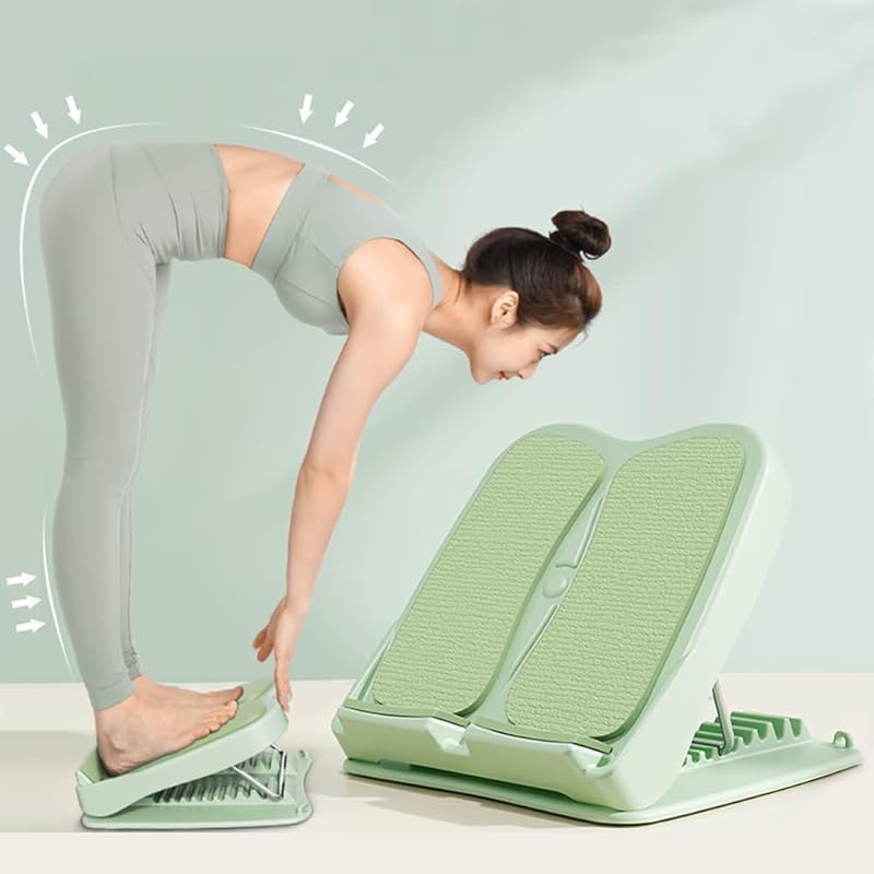 

Iamagie Ankle Stretching Board, 8 Adjustable Levels, 300kg Weight Capacity, Relieves Bow Legs, Knees, Achilles Tendons, Calves, Back of Thighs, and