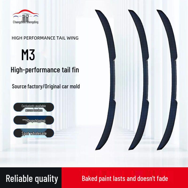 Compatible with BMW 3 Series (2020+ G20) Rear Wing G20M3 Style