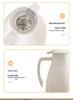 Large Capacity Glass Liner Insulated Thermos Pot - Home Hot Water Dispenser, Thickened and Portable