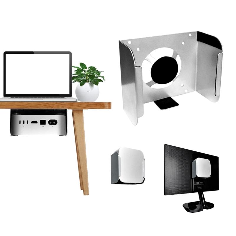 Host Mount Bracket For Mini Host Heat Dissipation Anti Scratch Holder for Host Screen Desk Wall Widely Use