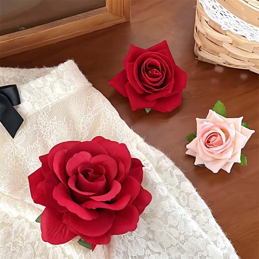 

Аксессуары для волос Цветочная заколка для волос Головной убор для отдыха на море Головной убор с розой Праздник StyleC