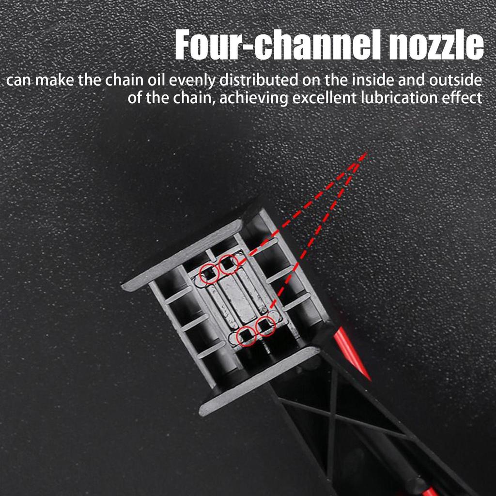 Motorcycle Chain Brush 4 Piece Chain Cleaning Device Brush Effective Oil Sprayer Lube Applicator Portable Maintenance Equipment