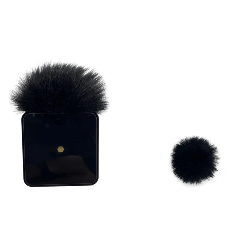 A plush windshield cover to replace Rod Wireless GO II wireless microphone