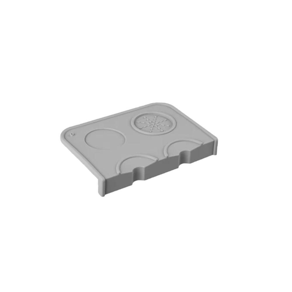 Silicone Coffee Tamper Mat Non-Slip Heat-resistant Espresso Tamping Mat Rectangular Thickened Coffee Press Pad Cafe