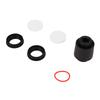 RISK Bike Dust Seal Set Lightweight Stable Front Fork Oil Seal for Mountain Bicycle Maintenance Repair