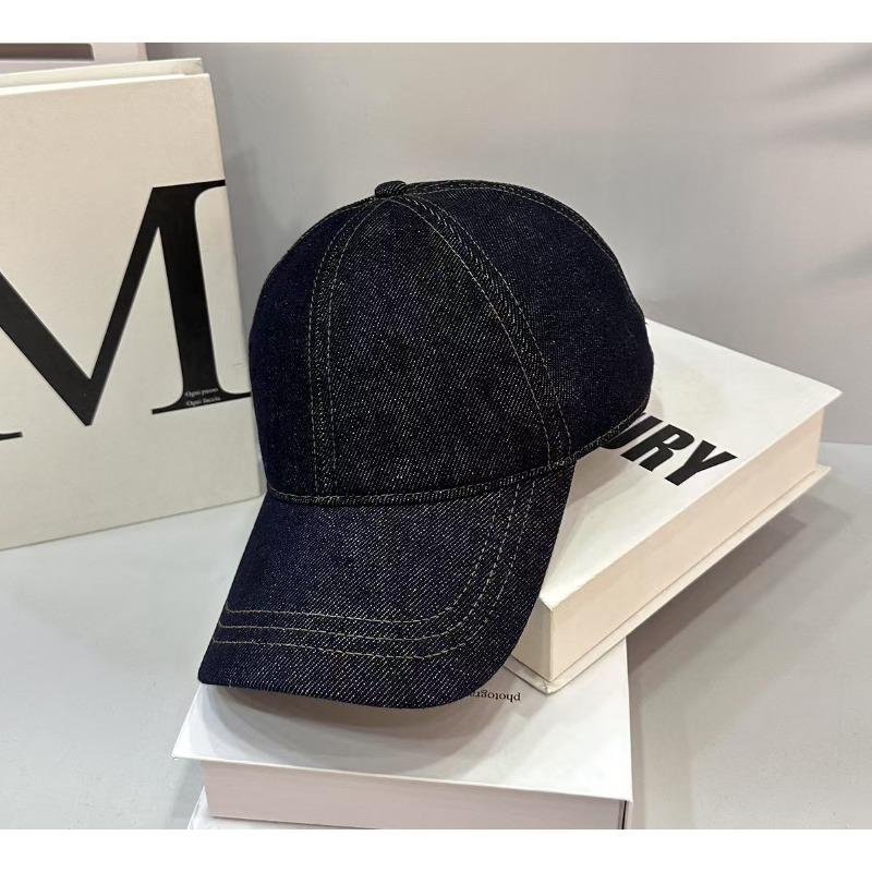 

Vintage Oxford Color Classic Embroidered Baseball Cap Edge Shade Sunscreen Casual Versatile Hat Women s Trend one size adjustable - (56-58cm)