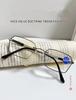 Rimless Reading Glasses for Women Anti Blue Light Cut Edge Middle Aged and Elderly Eyeglasses Fashion Eyewear Men