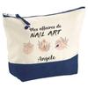 Makeup Bag - PLANETEE - Angèle's Nail Art Supplies - Large Size - Personalized - HD Printing
