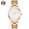 Hannah Martin Women's Waterproof Rose Gold Watch with Japanese Movement and Steel Band