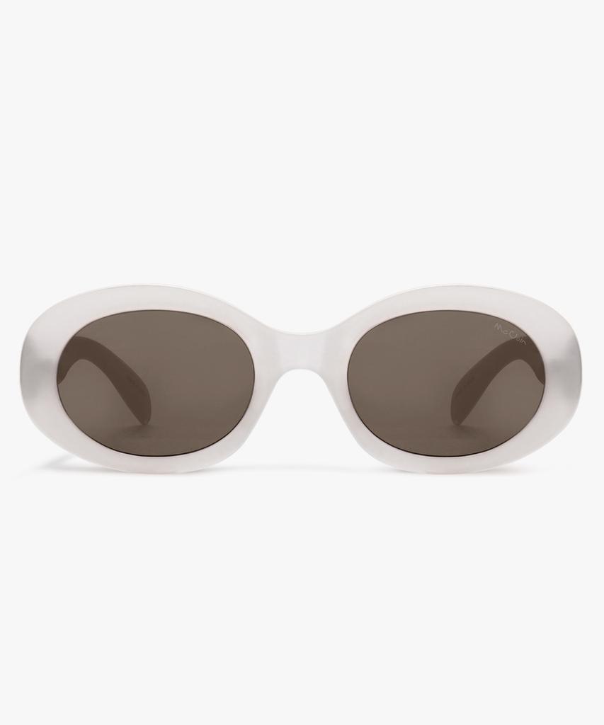 Maegkoin Moody 03 White Moody Sunglasses (White)