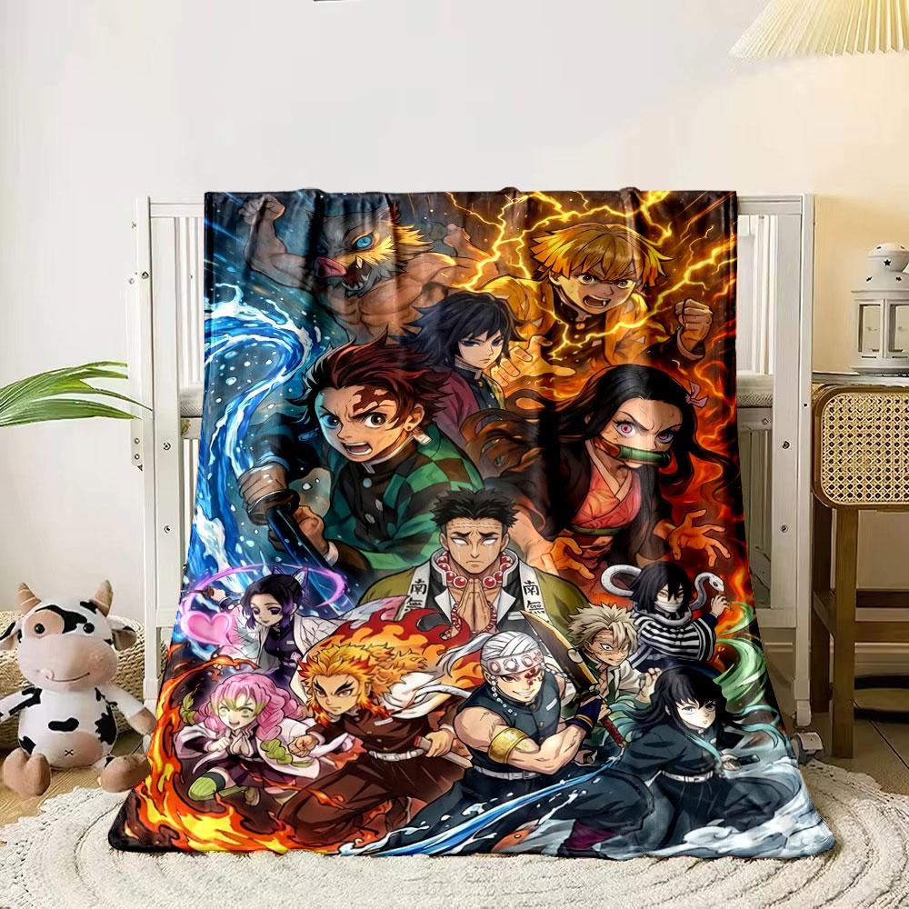 

Characters wielding elemental powers like water, fire, lightning, and more. for all seasons blanket lunch break throw gift 80cm x 120cm