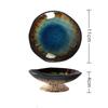 Creative Japanese Ceramic Plate with High Feet Saucer Saucer Snack Tea Dessert Plates Snack Plate Fruit Plate Bowls Ramekin