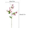 Plastic Artificial Pea Flowers Elegant Fake Flower  Office Desktop Decoration