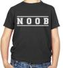NOOB Kids T-Shirt - New - Geek - Nerd - Game - Gaming