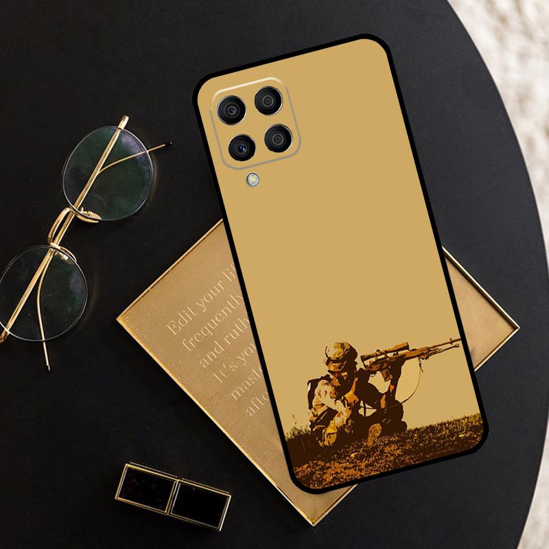 Hot Army soldier For Samsung Galaxy M06 M16 M12 M13 M14 M15 M35 M55 M34 M54 M33 M53 M21 M31 M11 M32 M52 Case