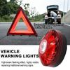 Car Emergency Light V16 Red Color Explosion Flashing Light Magnetic Induction Strobe Flashing Warning Light Safety Accessories