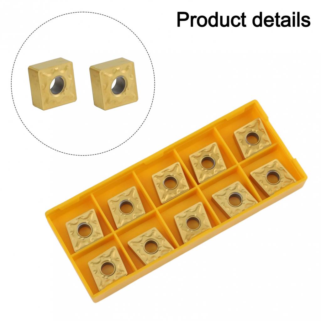 Drehwerkzeug-Einsatzsatz 10 Stück Modell CNMG120408MA Hartmetall-Schneidwerkzeuge