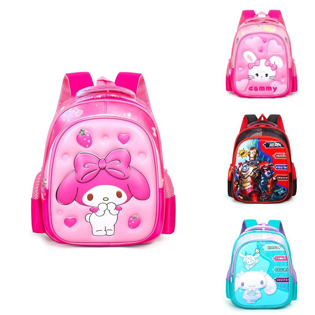 Cute Trendy Childrens Backpack Durable Nylon Cartoon Design For Preschoolers With Soft Polyester Lining