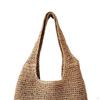 Straw Bag Handbag Large Capacity Summer for Women Shoulder Purse Tote Vacation Travel