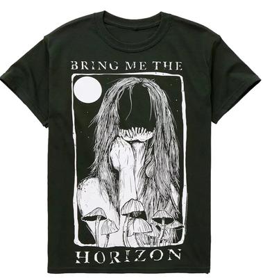 T-shirt da uomo Bring Me The Horizon - BMTH Faceless / Funghi - Magliette per band
