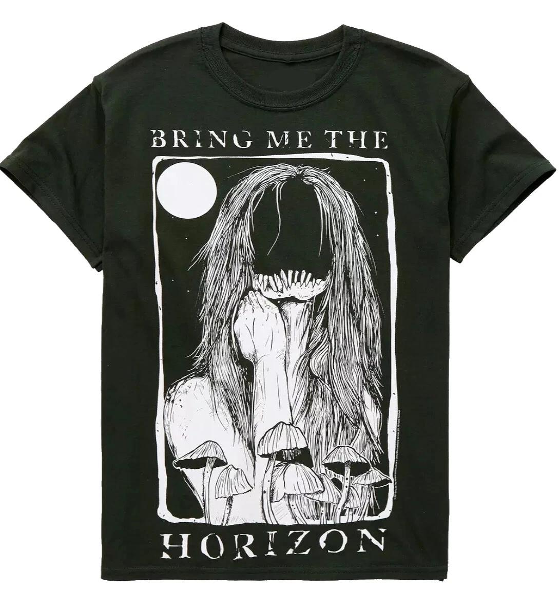 Мужская футболка Bring Me The Horizon - BMTH Faceless / Грибы - Футболки групп M