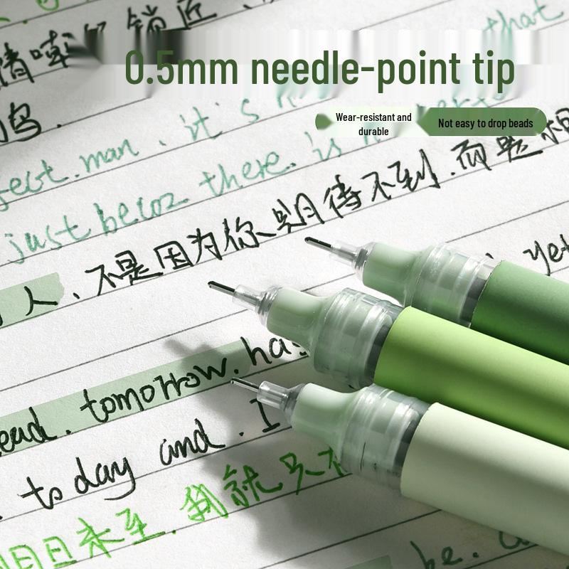 Kaba Bear Quick-Dry Cute Cartoon Black Pen for Exams and Smooth Writing