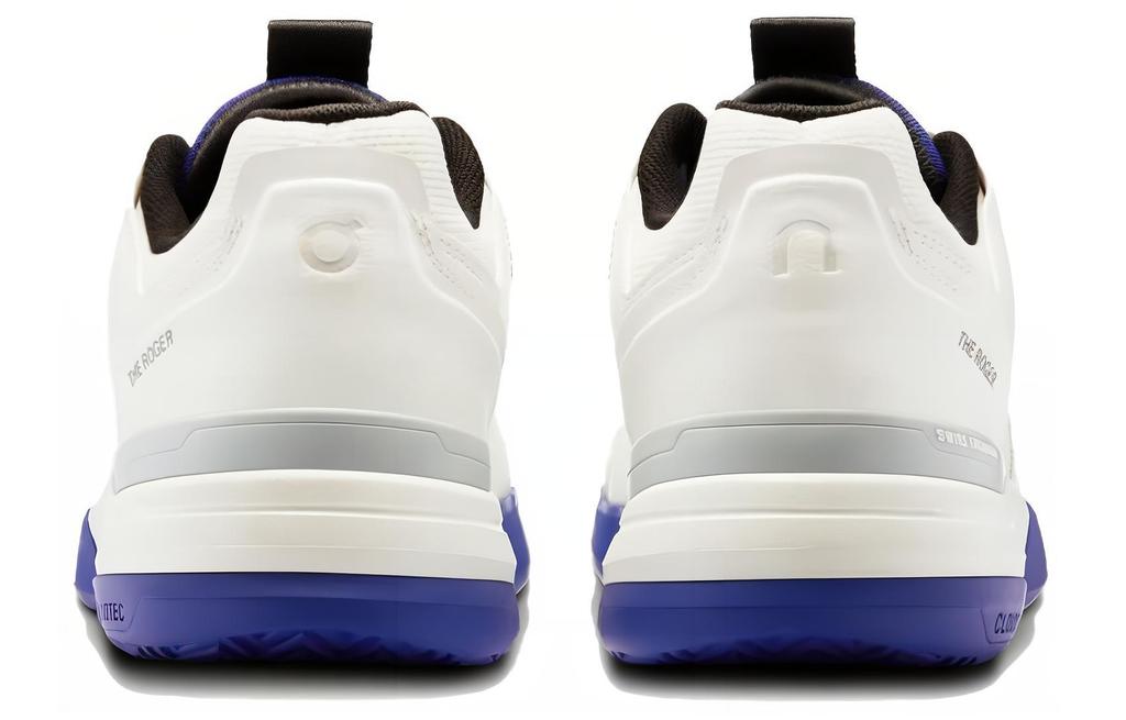 FEIDELEI x On THE ROGER Clubhouse Pro Atmungsaktive Low-Top Tennisschuhe Herren Weiß Blau 3MD30032244