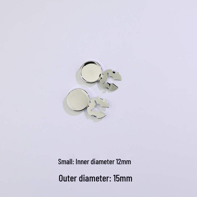 Turtle Buckle Copper Cuff Button Cover DIY Shirt Accessories