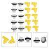 20Pcs Wheel Arch Trim Clips 76847JG00A For Nissan Juke X-Trail Murano