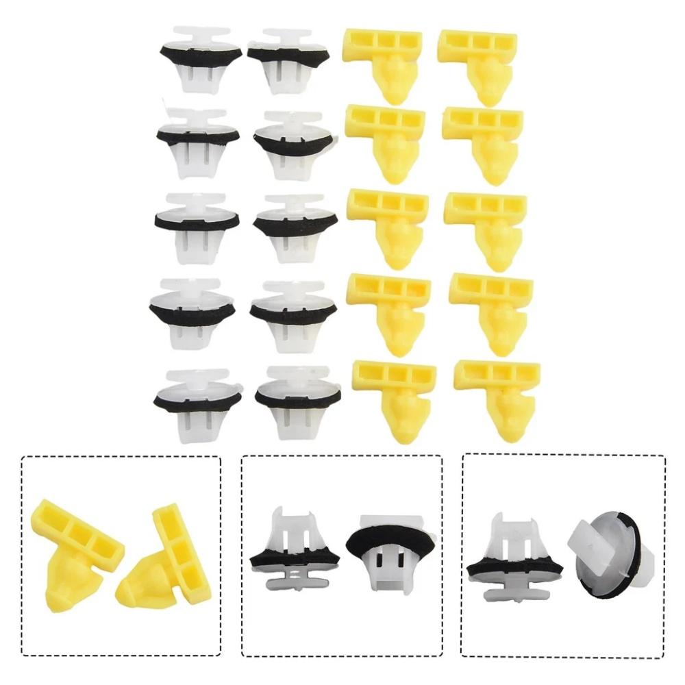 20Pcs Wheel Arch Trim Clips 76847JG00A For Nissan Juke X-Trail Murano