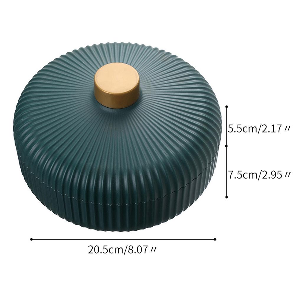 Food Platter Food Storage Tray with Lid 4 Compartment Snack Dried Fruit Candy Nut Serving Plates Tray